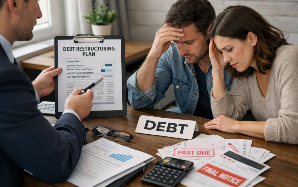 Benefits of debt restructuring services in Dubai